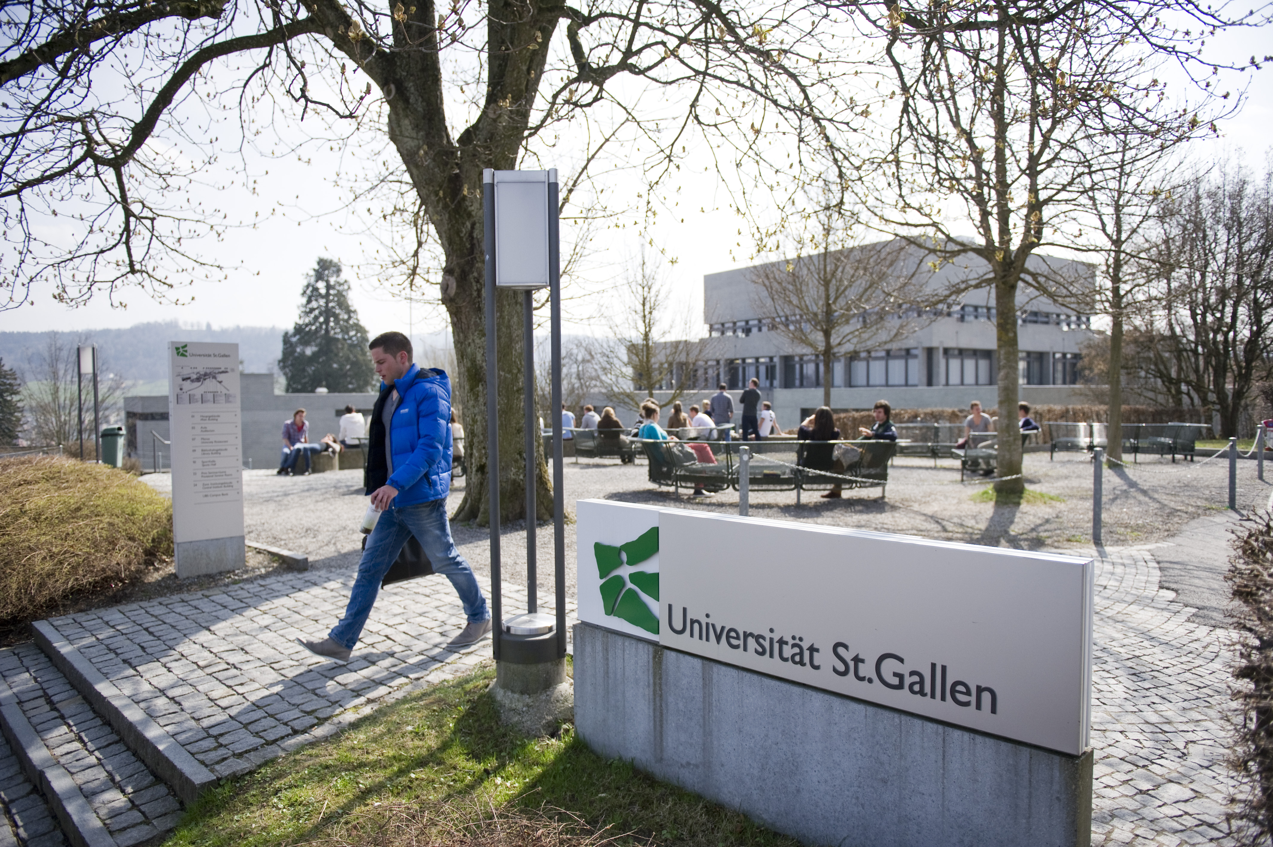 Impressionen HSG, Universitaet St. Gallen.. 29.03.2012 Bild: Urs Jaudas